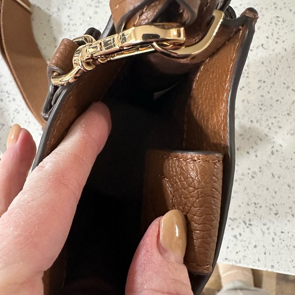 Tory Burch Tan Leather Crossbody Bag - Picture 4 of 4